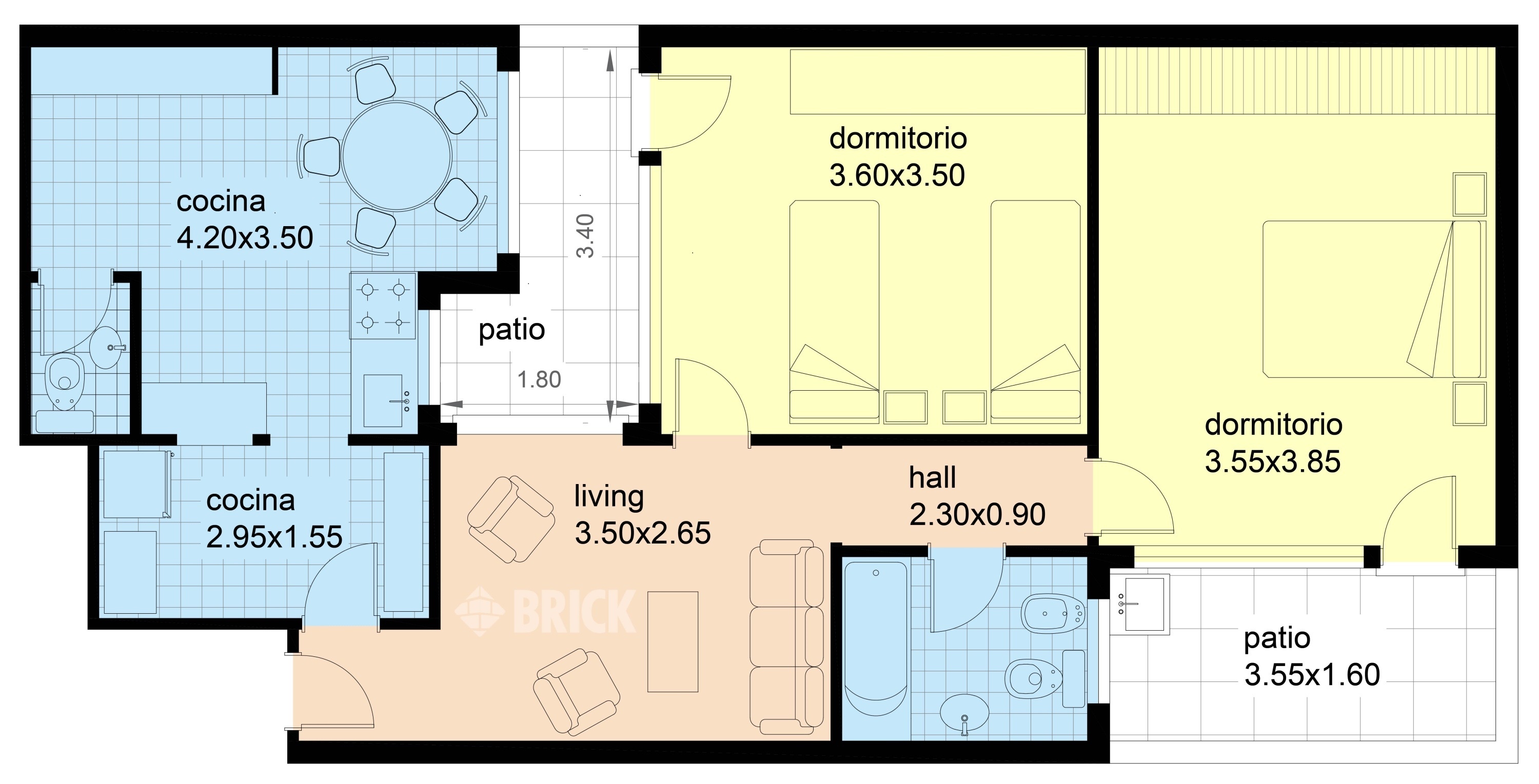 MORENO al 3300 Piso PB 2