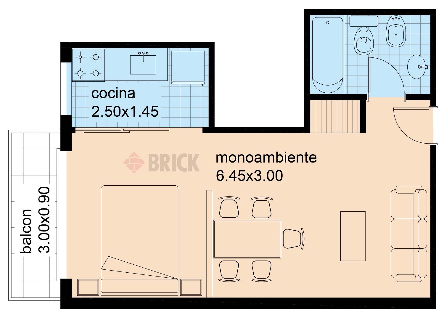 BELGRANO, AV. al 3600 Piso 10 2