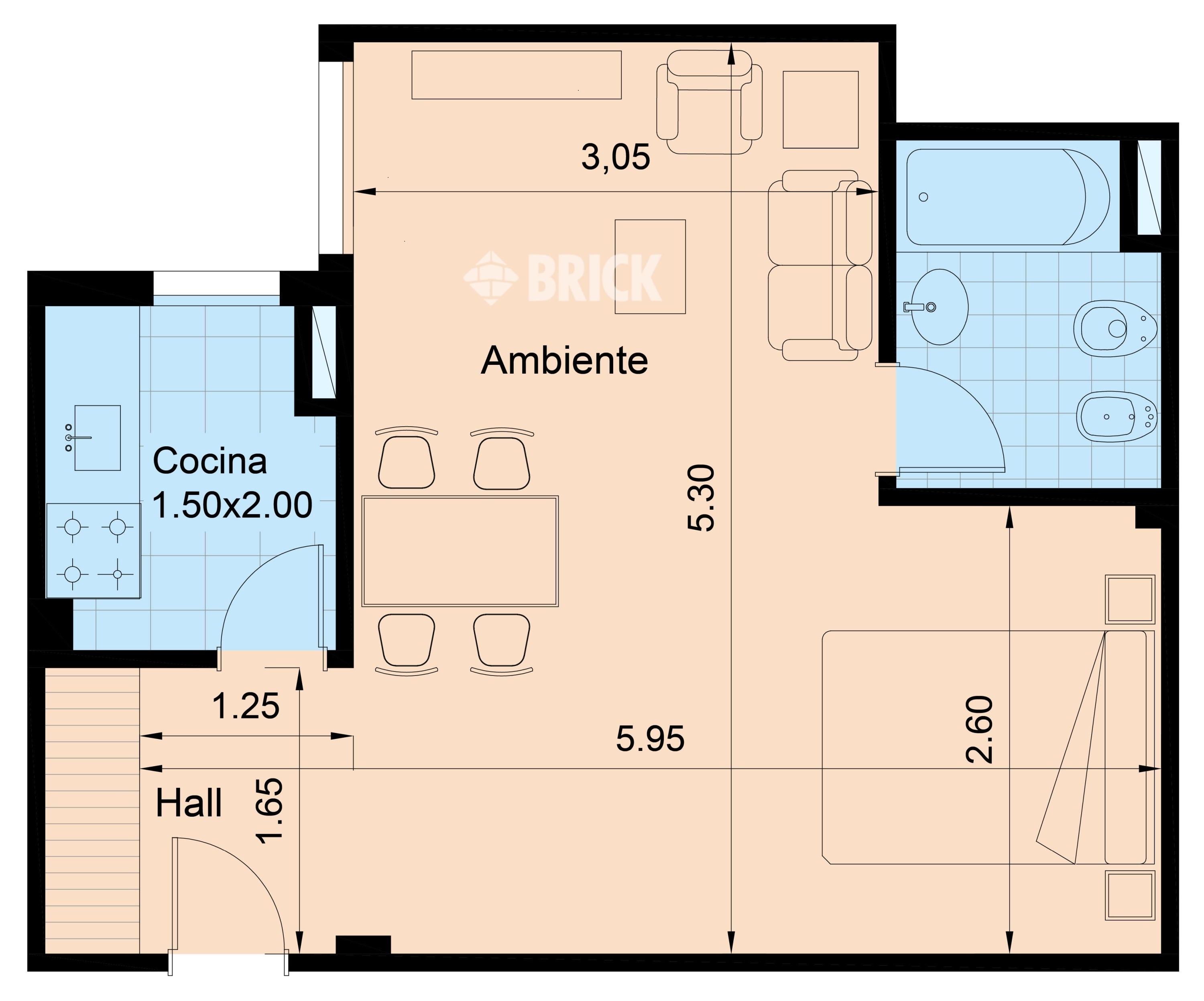 SUIPACHA al 700 Piso 4 3